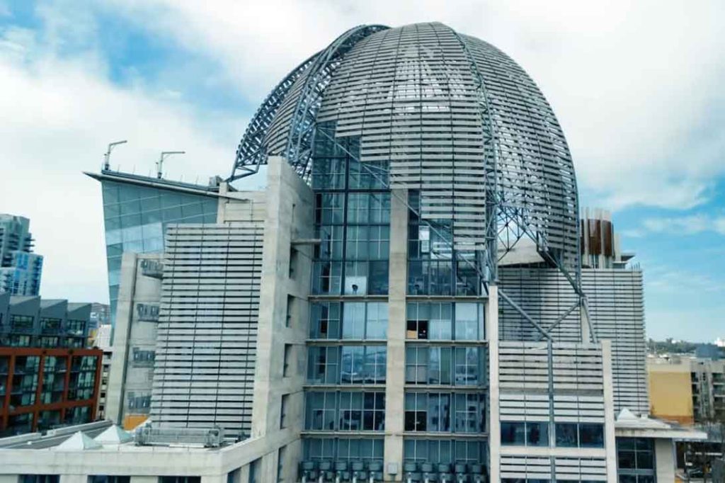 silhouettes in azure